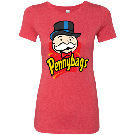 T-Shirts Vintage Red / S Pennybags Women's Triblend T-Shirt