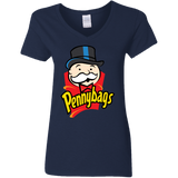 T-Shirts Navy / S Pennybags Women's V-Neck T-Shirt