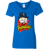 T-Shirts Royal / S Pennybags Women's V-Neck T-Shirt