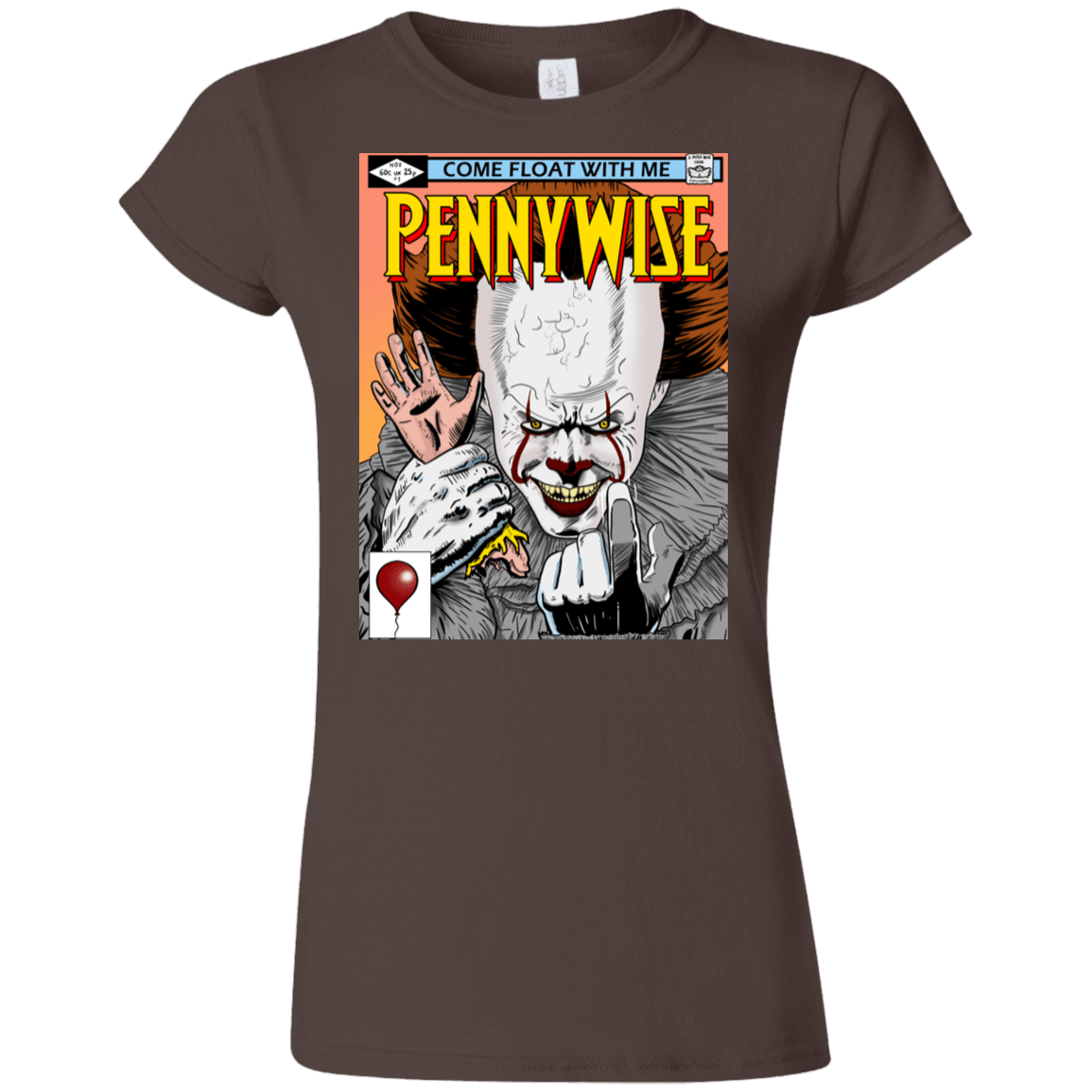 T-Shirts Dark Chocolate / S Pennywise 8+ Junior Slimmer-Fit T-Shirt