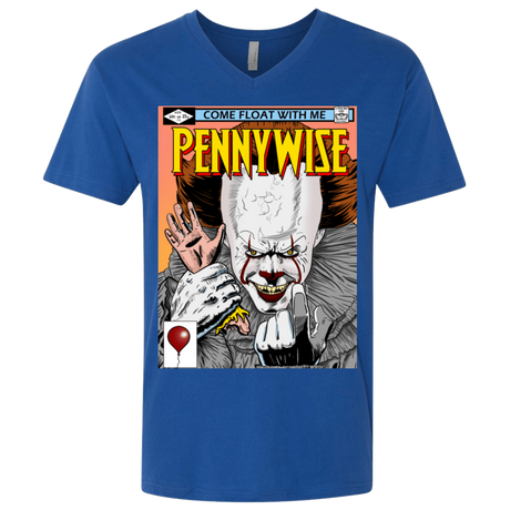 T-Shirts Royal / X-Small Pennywise 8+ Men's Premium V-Neck