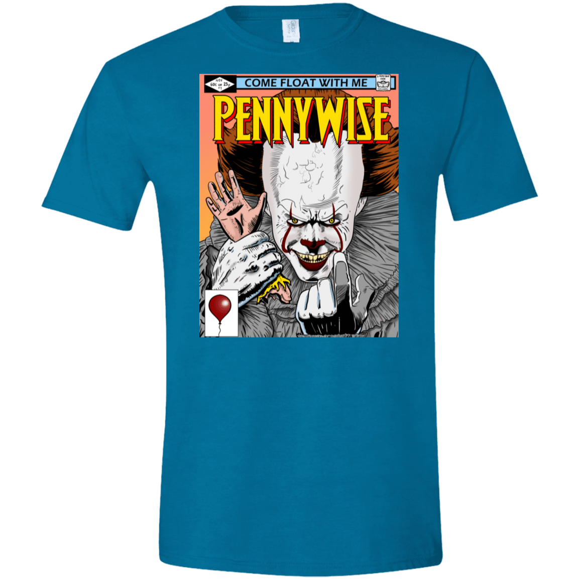 T-Shirts Antique Sapphire / S Pennywise 8+ Men's Semi-Fitted Softstyle