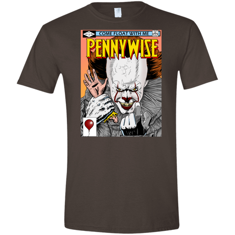 T-Shirts Dark Chocolate / S Pennywise 8+ Men's Semi-Fitted Softstyle