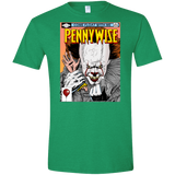 T-Shirts Heather Irish Green / S Pennywise 8+ Men's Semi-Fitted Softstyle