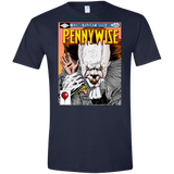 T-Shirts Navy / S Pennywise 8+ Men's Semi-Fitted Softstyle