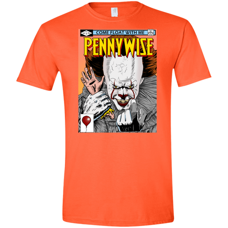 T-Shirts Orange / S Pennywise 8+ Men's Semi-Fitted Softstyle