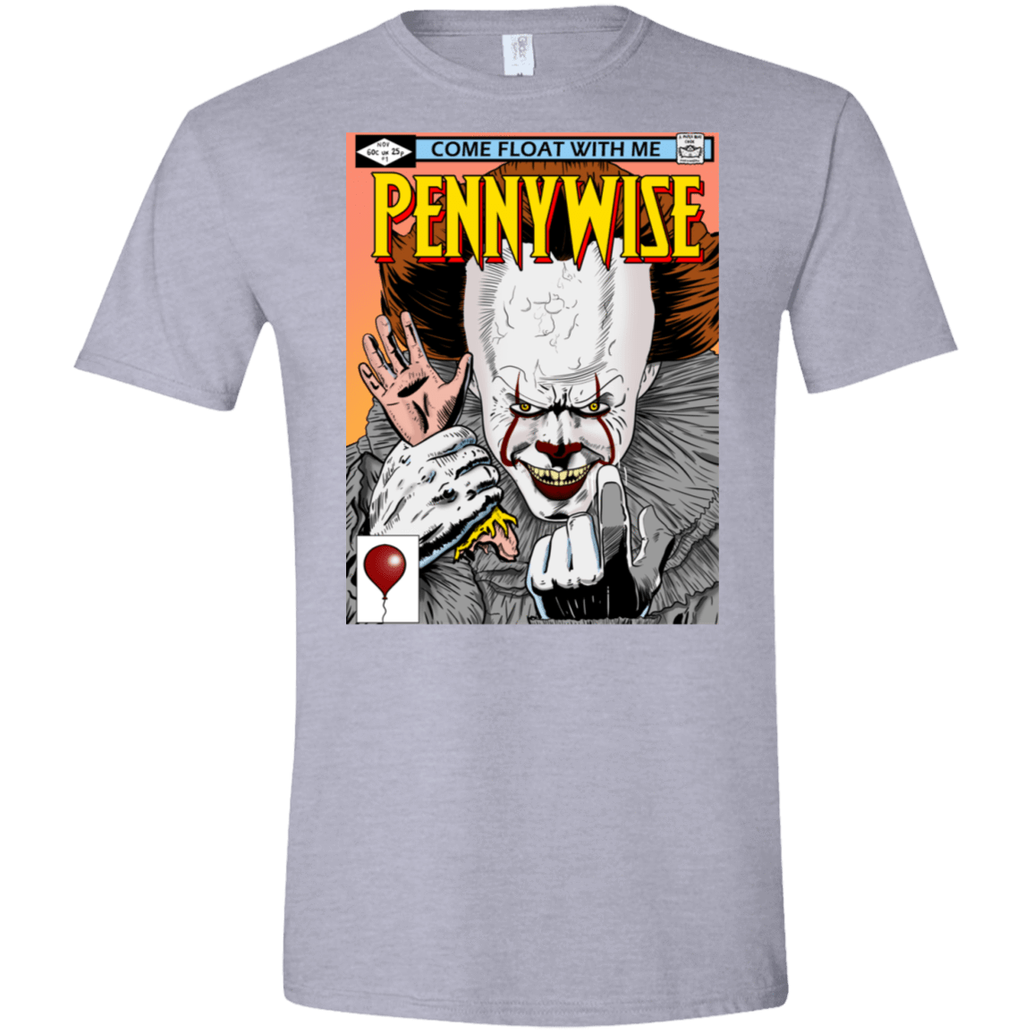 T-Shirts Sport Grey / X-Small Pennywise 8+ Men's Semi-Fitted Softstyle
