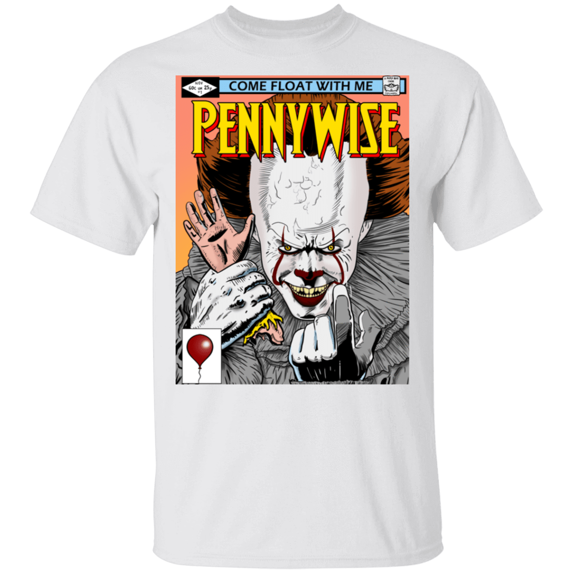 T-Shirts White / S Pennywise 8+ T-Shirt