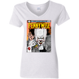 T-Shirts White / S Pennywise 8+ Women's V-Neck T-Shirt