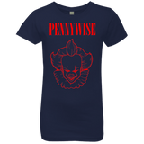 T-Shirts Midnight Navy / YXS Pennywise Girls Premium T-Shirt