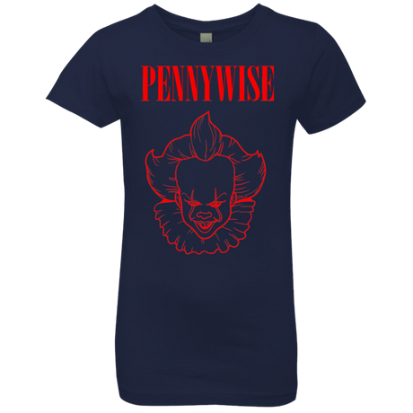 T-Shirts Midnight Navy / YXS Pennywise Girls Premium T-Shirt
