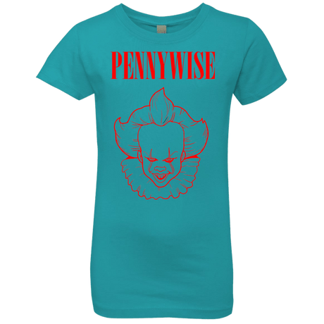T-Shirts Tahiti Blue / YXS Pennywise Girls Premium T-Shirt
