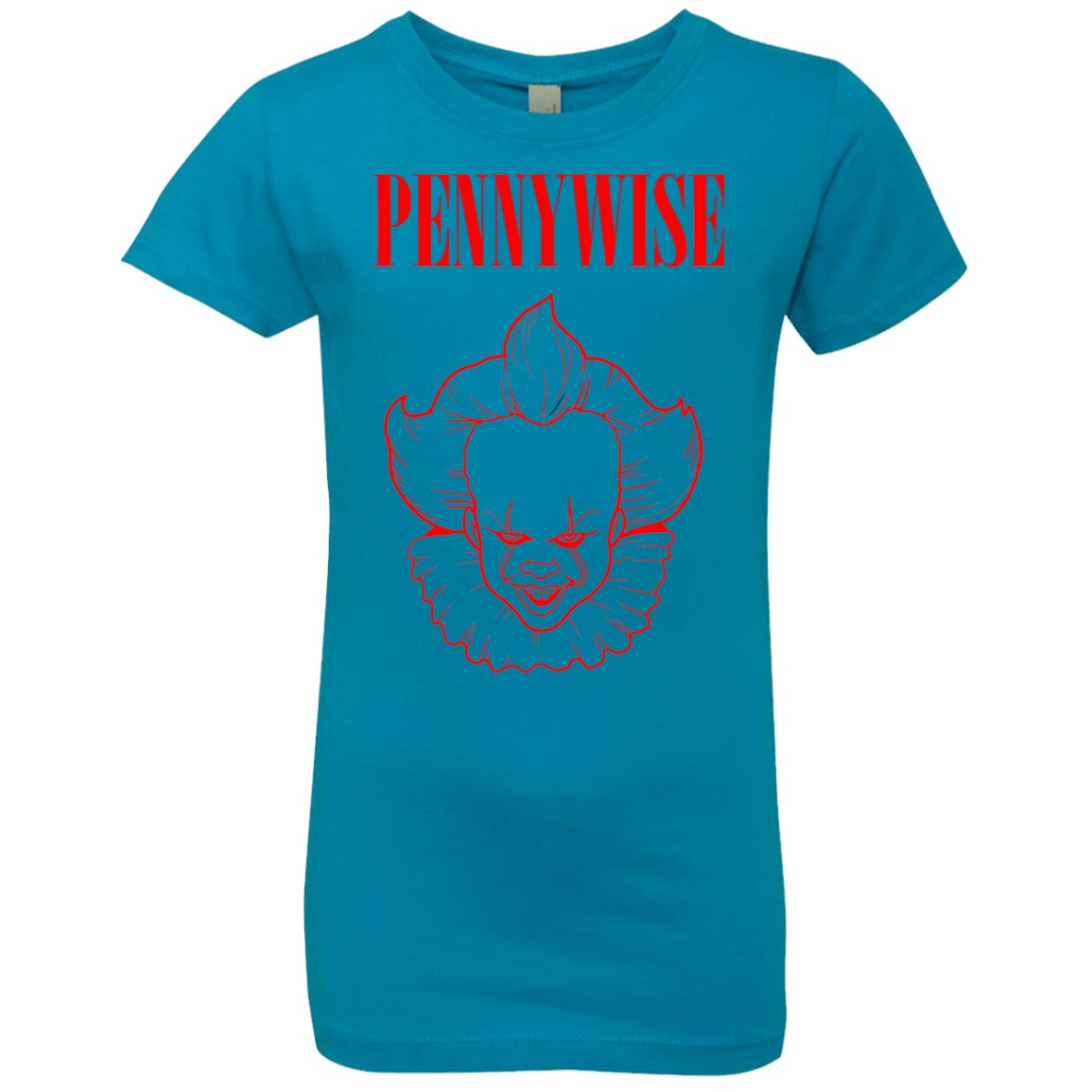 T-Shirts Turquoise / YXS Pennywise Girls Premium T-Shirt