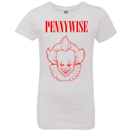 T-Shirts White / YXS Pennywise Girls Premium T-Shirt