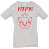 T-Shirts Heather Grey / 6 Months Pennywise Infant Premium T-Shirt