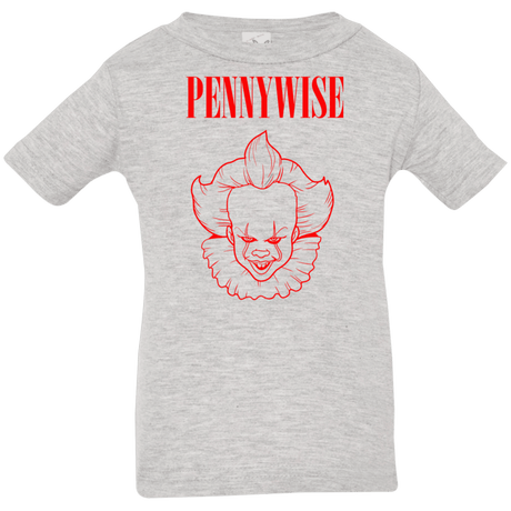 T-Shirts Heather Grey / 6 Months Pennywise Infant Premium T-Shirt