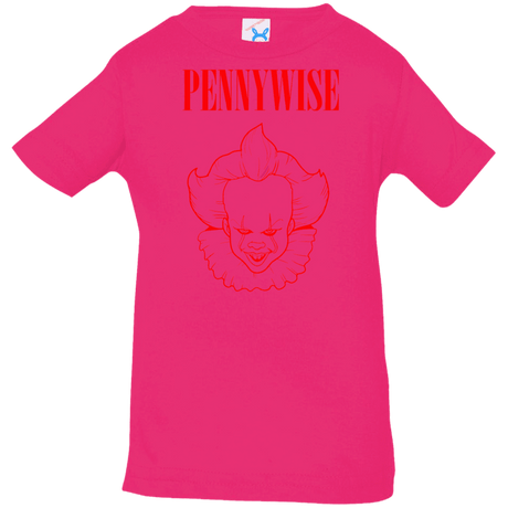 T-Shirts Hot Pink / 6 Months Pennywise Infant Premium T-Shirt