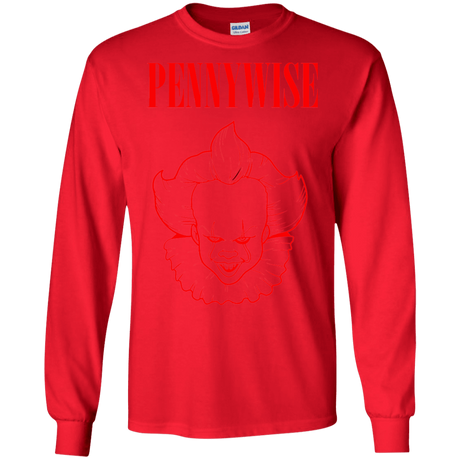 T-Shirts Red / S Pennywise Men's Long Sleeve T-Shirt