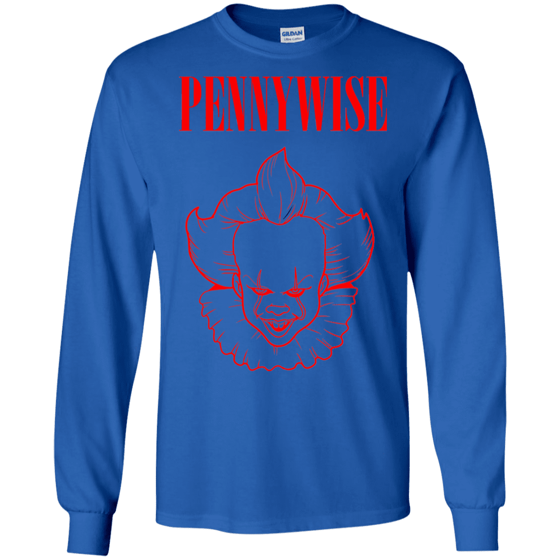 T-Shirts Royal / S Pennywise Men's Long Sleeve T-Shirt