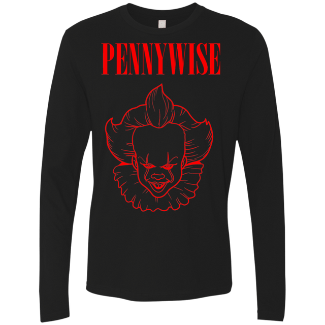 T-Shirts Black / S Pennywise Men's Premium Long Sleeve