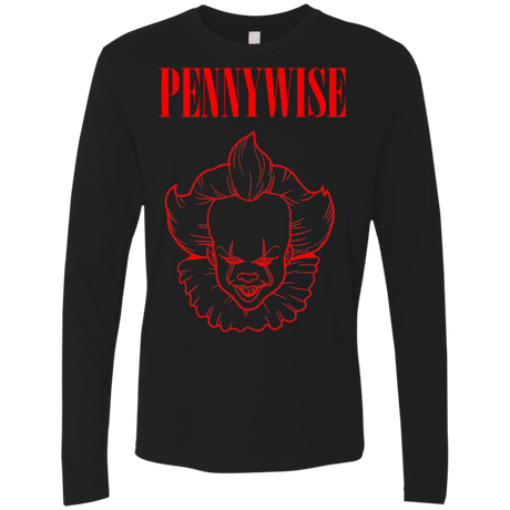T-Shirts Black / S Pennywise Men's Premium Long Sleeve