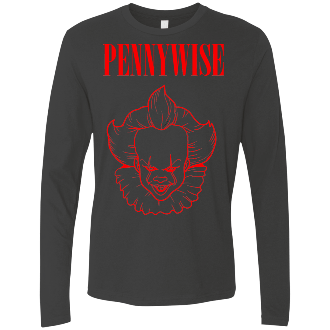 T-Shirts Heavy Metal / S Pennywise Men's Premium Long Sleeve