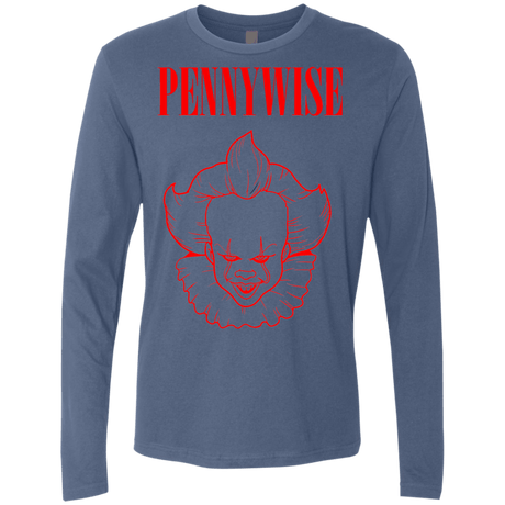 T-Shirts Indigo / S Pennywise Men's Premium Long Sleeve