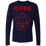 T-Shirts Midnight Navy / S Pennywise Men's Premium Long Sleeve