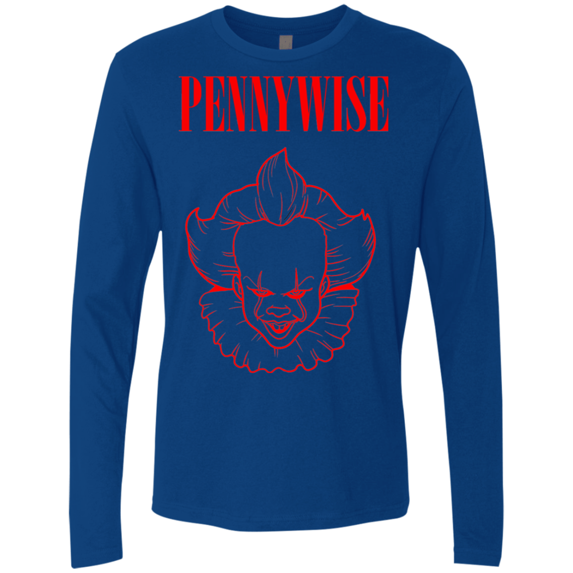 T-Shirts Royal / S Pennywise Men's Premium Long Sleeve