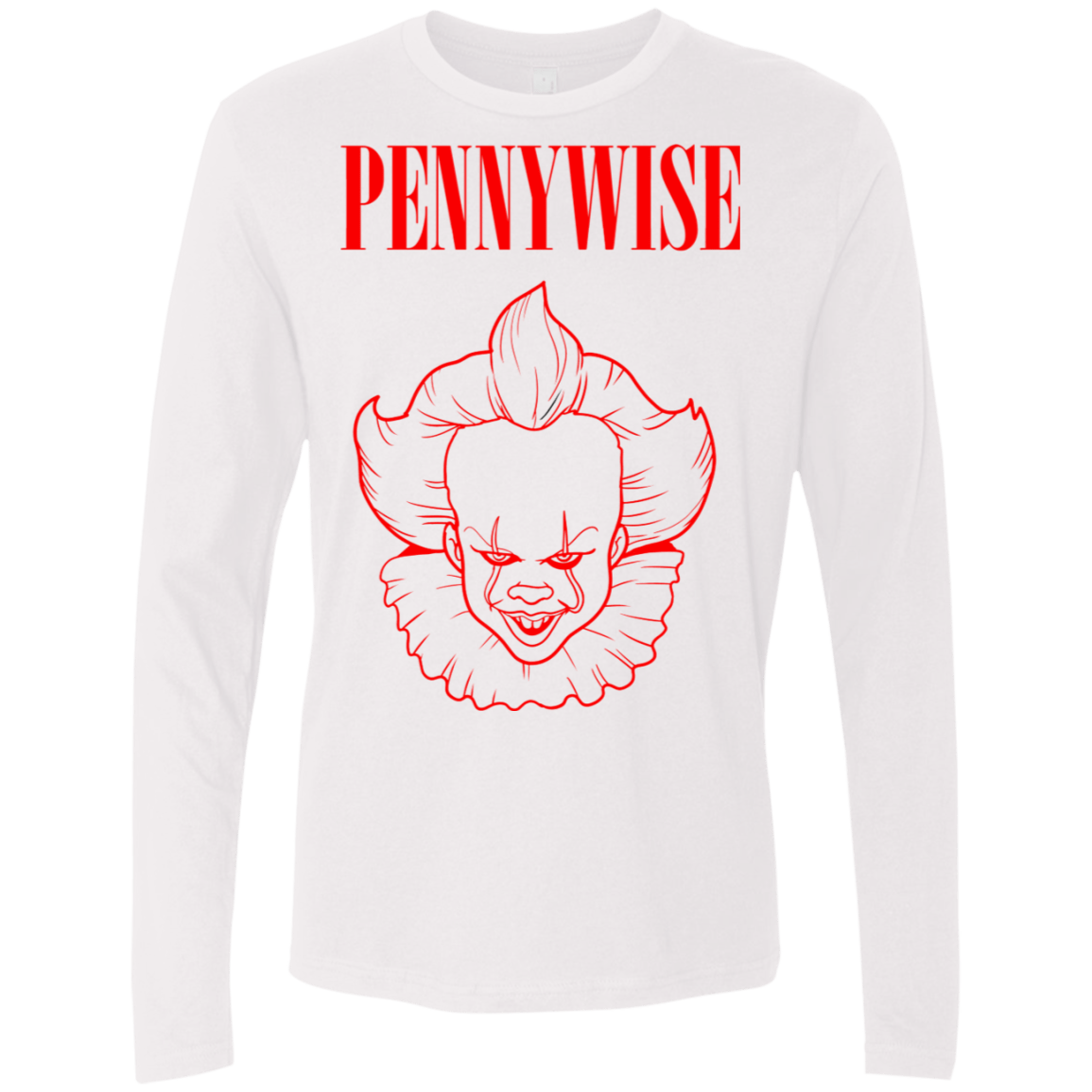 T-Shirts White / S Pennywise Men's Premium Long Sleeve