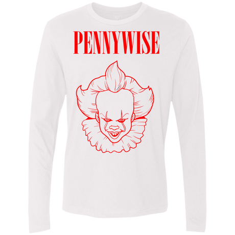 T-Shirts White / S Pennywise Men's Premium Long Sleeve
