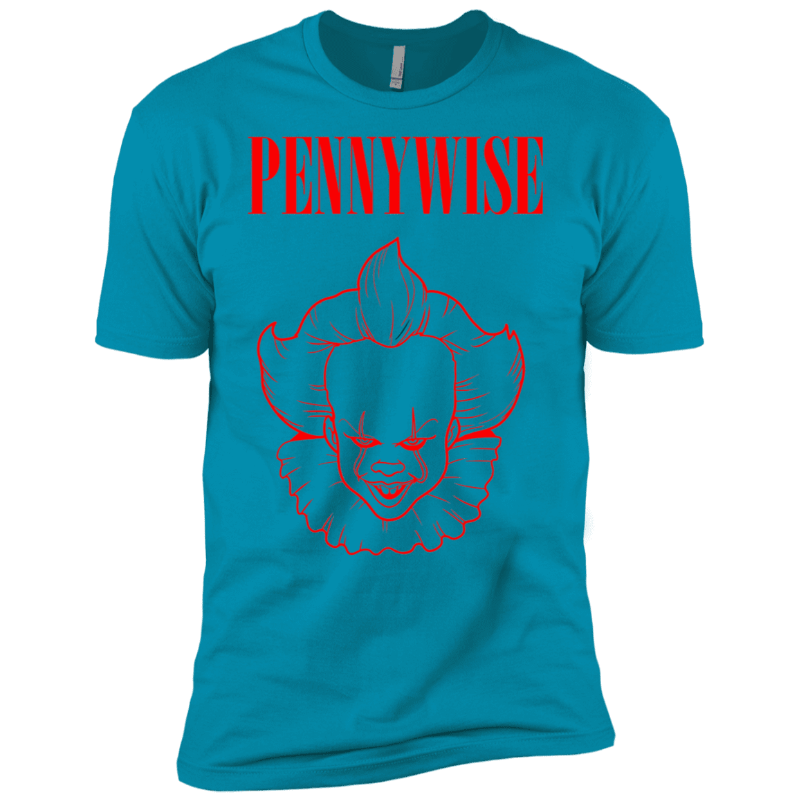 T-Shirts Turquoise / X-Small Pennywise Men's Premium T-Shirt