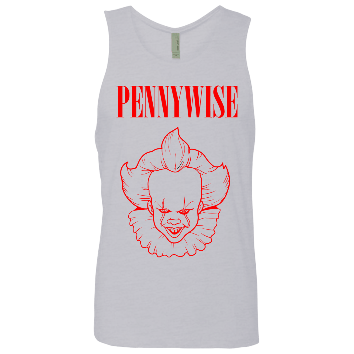 T-Shirts Heather Grey / S Pennywise Men's Premium Tank Top