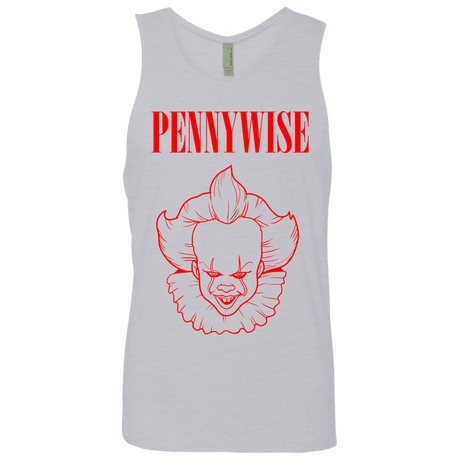 T-Shirts Heather Grey / S Pennywise Men's Premium Tank Top