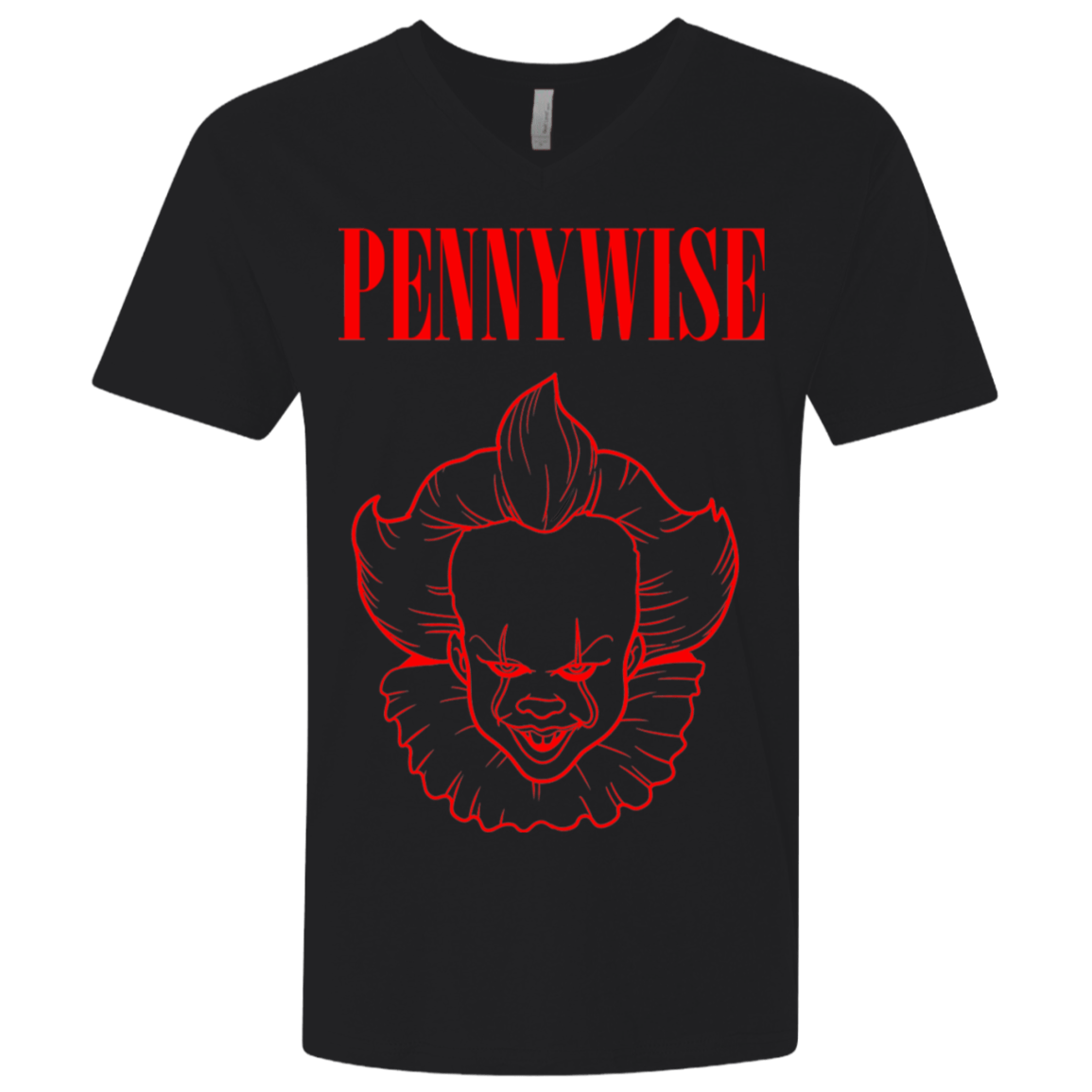 T-Shirts Black / X-Small Pennywise Men's Premium V-Neck