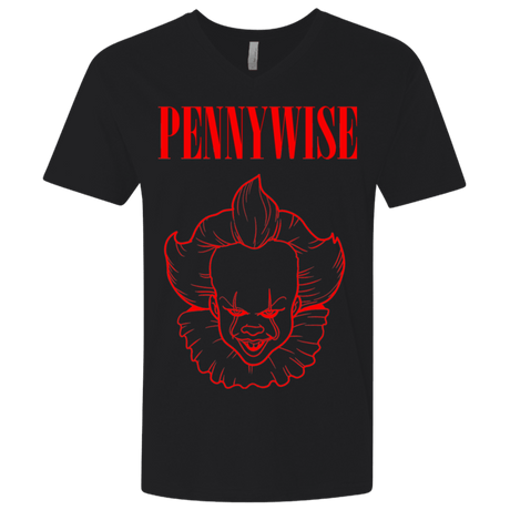 T-Shirts Black / X-Small Pennywise Men's Premium V-Neck