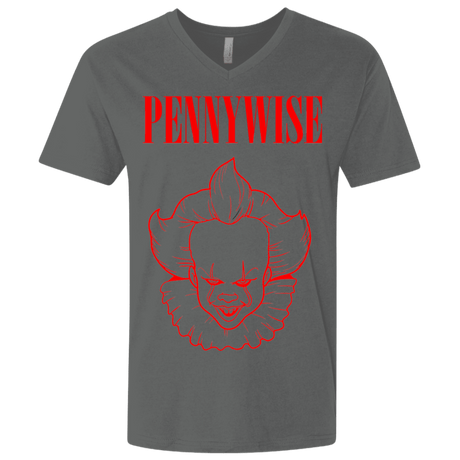 T-Shirts Heavy Metal / X-Small Pennywise Men's Premium V-Neck