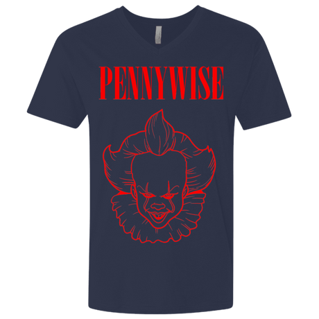 T-Shirts Midnight Navy / X-Small Pennywise Men's Premium V-Neck