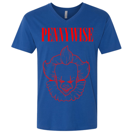 T-Shirts Royal / X-Small Pennywise Men's Premium V-Neck