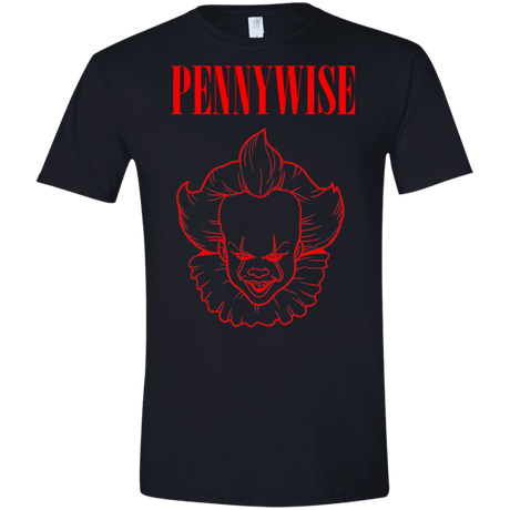 T-Shirts Black / X-Small Pennywise Men's Semi-Fitted Softstyle