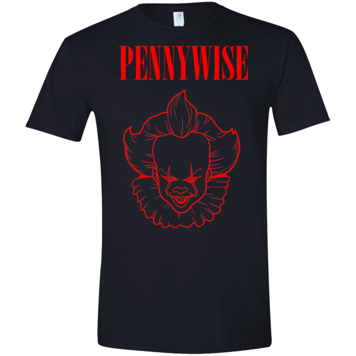 T-Shirts Black / X-Small Pennywise Men's Semi-Fitted Softstyle