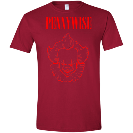 T-Shirts Cardinal Red / S Pennywise Men's Semi-Fitted Softstyle
