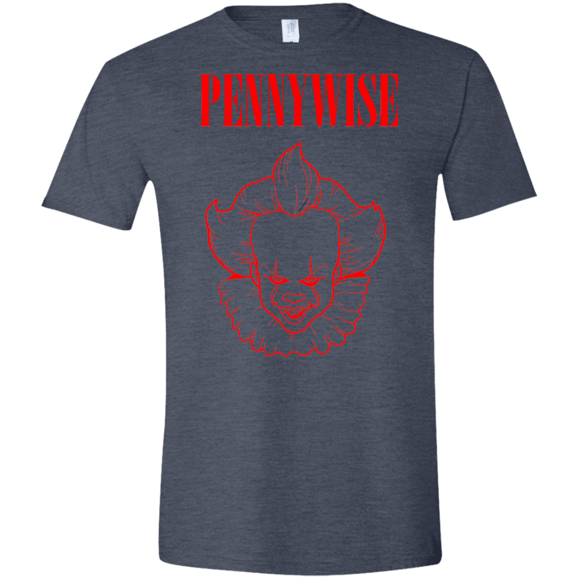 T-Shirts Heather Navy / S Pennywise Men's Semi-Fitted Softstyle