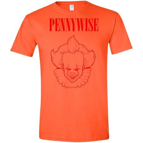 T-Shirts Orange / S Pennywise Men's Semi-Fitted Softstyle