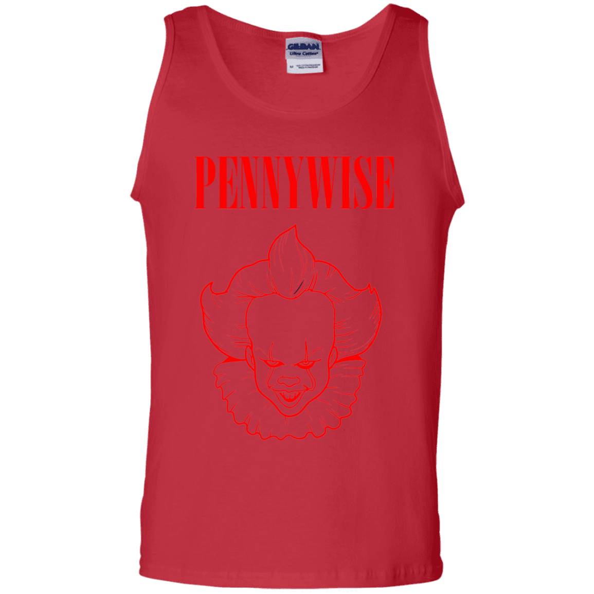 T-Shirts Red / S Pennywise Men's Tank Top