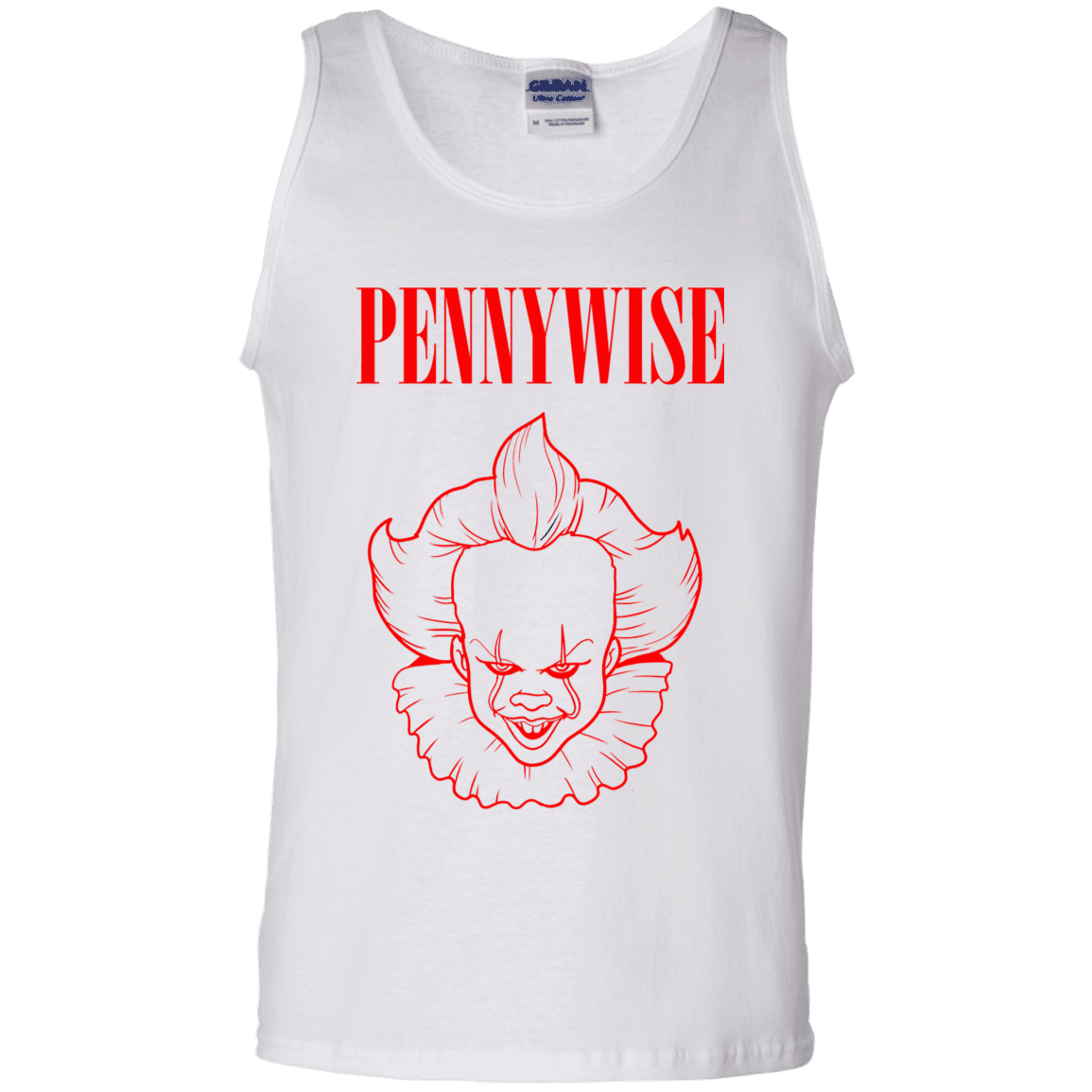 T-Shirts White / S Pennywise Men's Tank Top