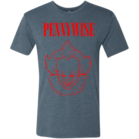 T-Shirts Indigo / S Pennywise Men's Triblend T-Shirt