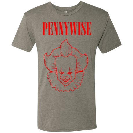 T-Shirts Venetian Grey / S Pennywise Men's Triblend T-Shirt