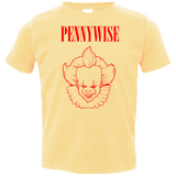 T-Shirts Butter / 2T Pennywise Toddler Premium T-Shirt