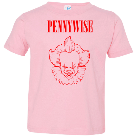 T-Shirts Pink / 2T Pennywise Toddler Premium T-Shirt